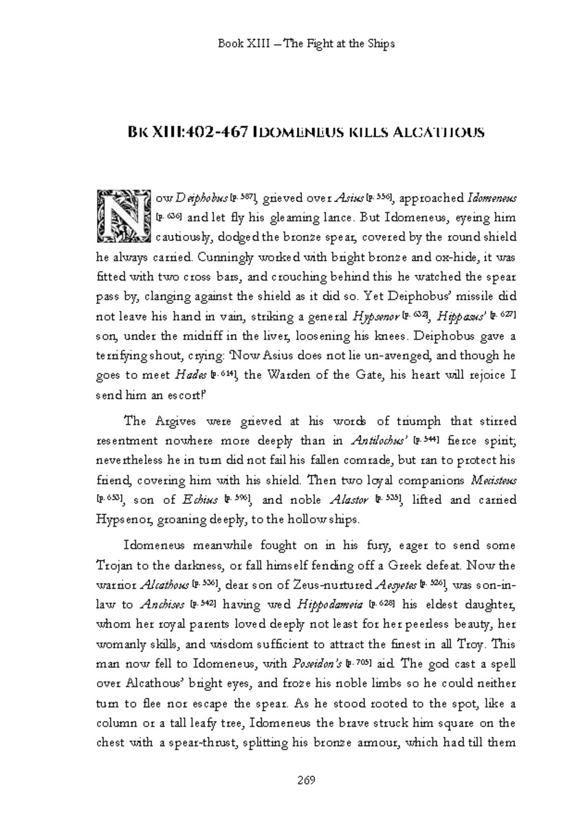 The Iliad - Page 263